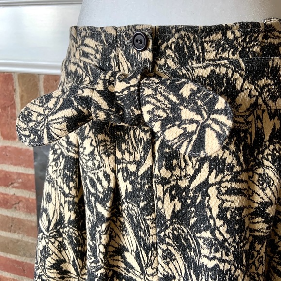 Anthropologie•Cotélac•Size 2•NWOT•Paper Bag Waist Skirt•Reversible Tie Belt🌼 - Picture 6 of 15